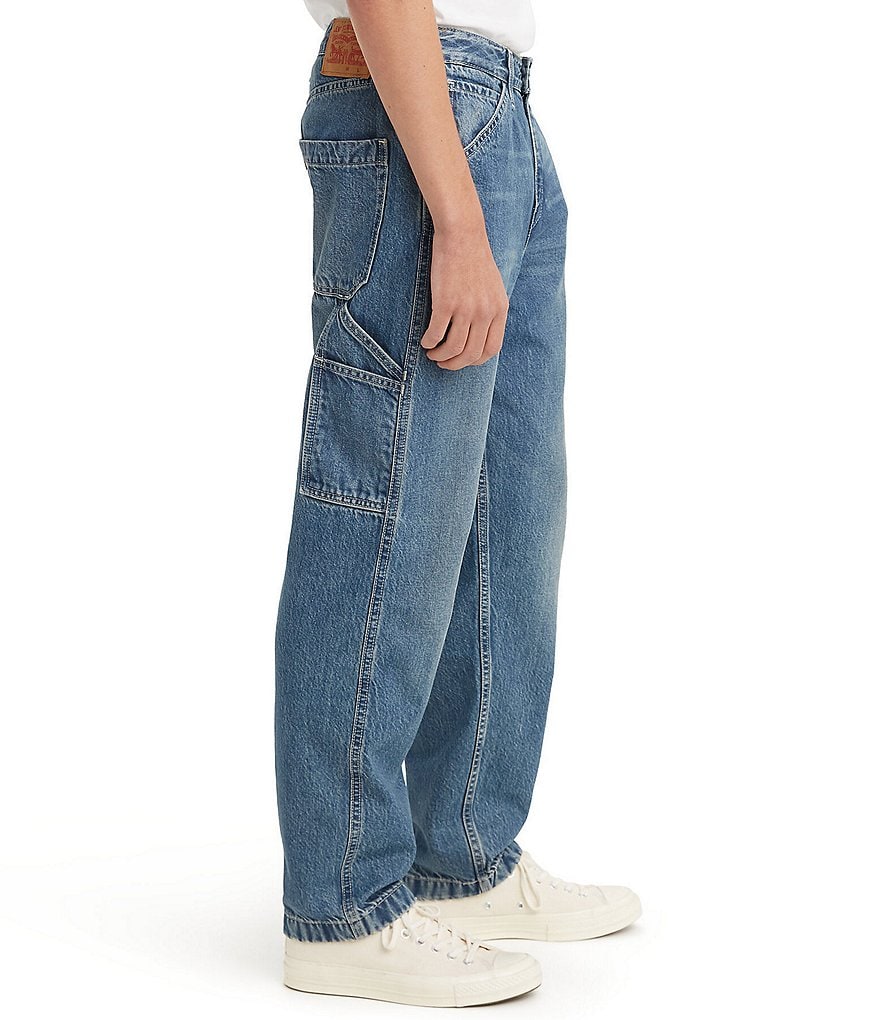 American Eagle Blue Cotton Regular Fit Jeans
