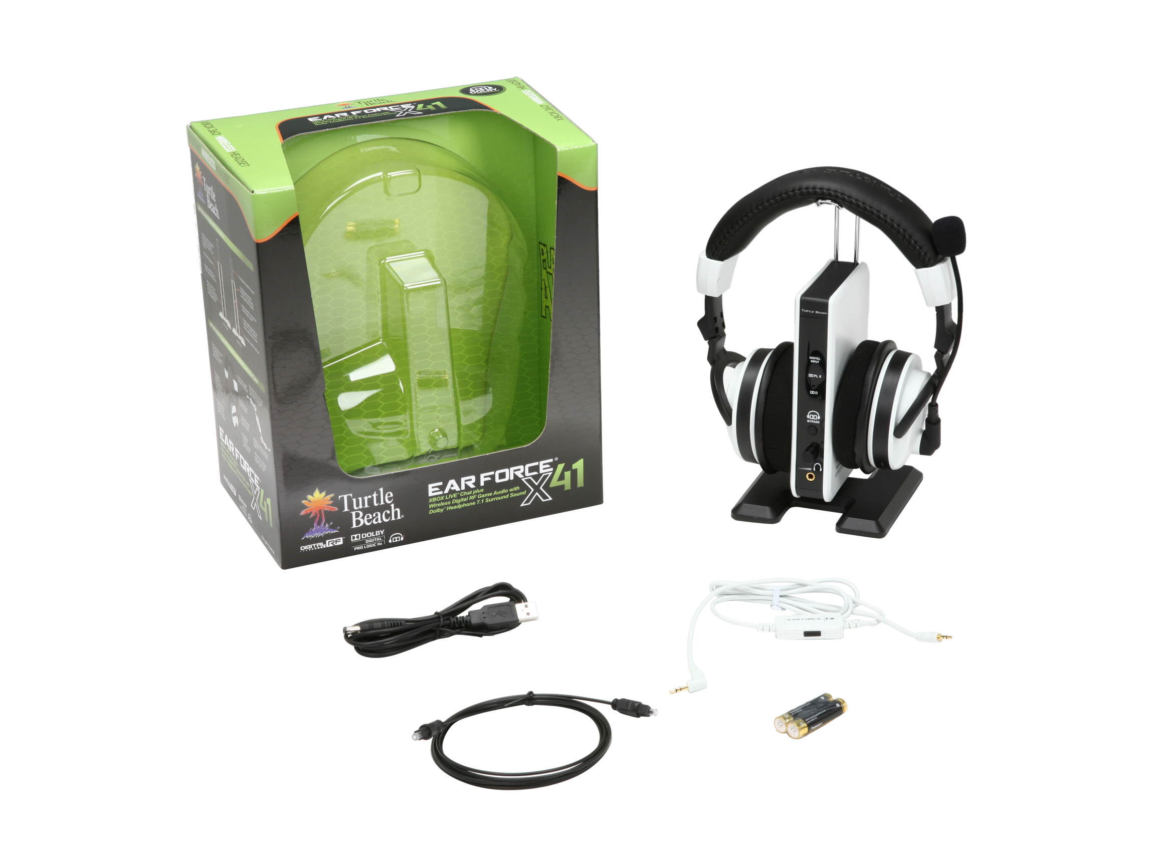 Turtle Beach XBOX 360 Wireless Gaming Headset Ear Force X41