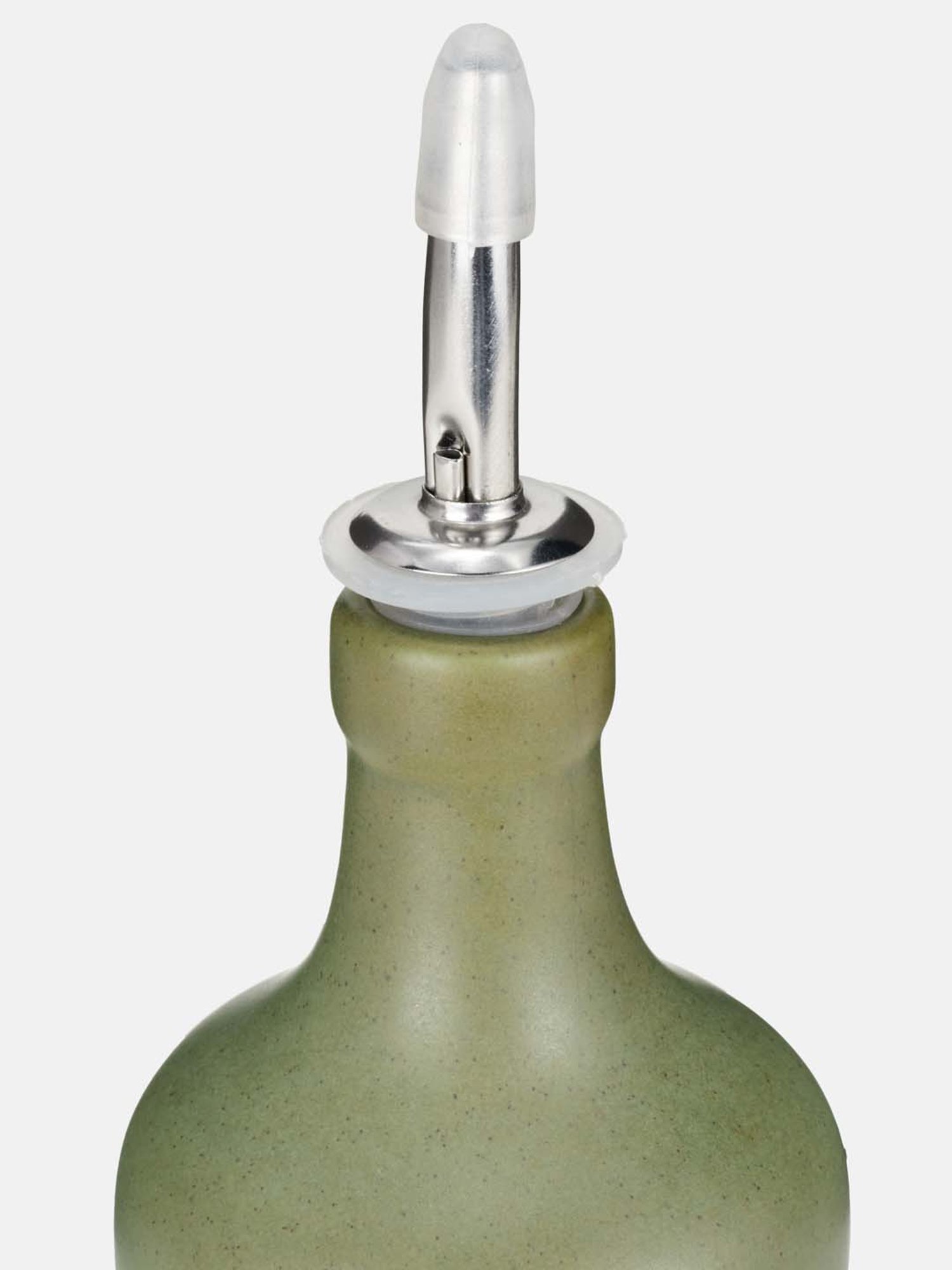 COLE & MASON White & Beige Ceramic Pourer - Set of 1