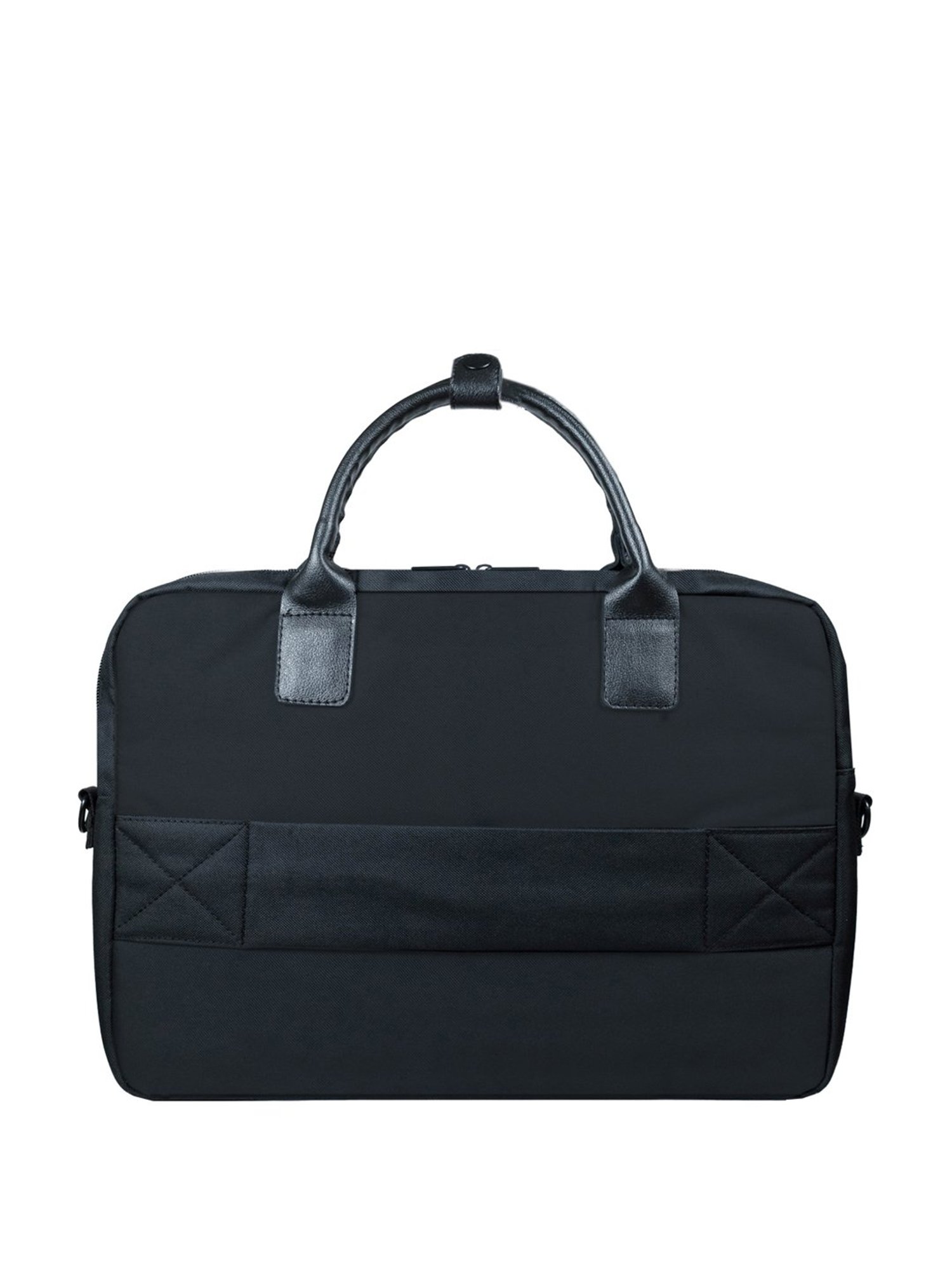 Carriall Elegant Black Polyester Small Laptop Messenger Bags