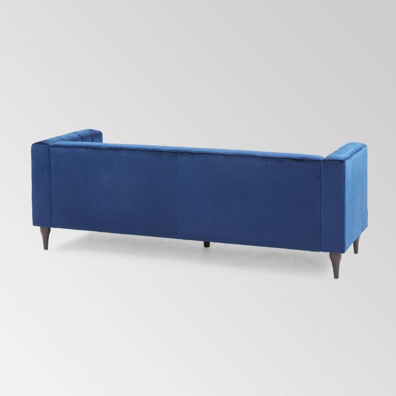 Byron Faux Leather 2 Seater Reclining Loveseat Dark Brown - Baxton Studio