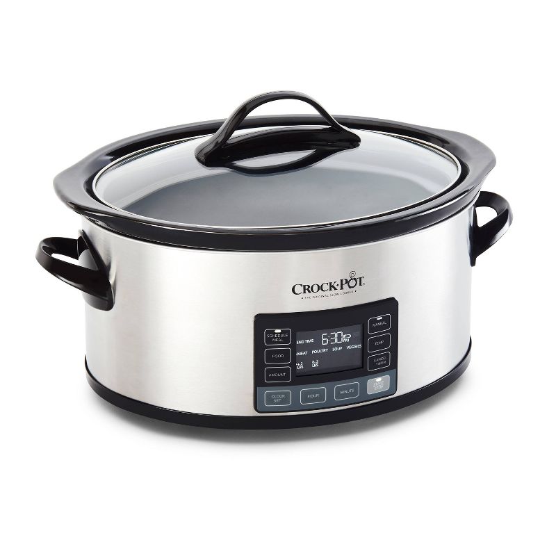 Crock Pot 6qt My Time  Slow Cooker - Silver