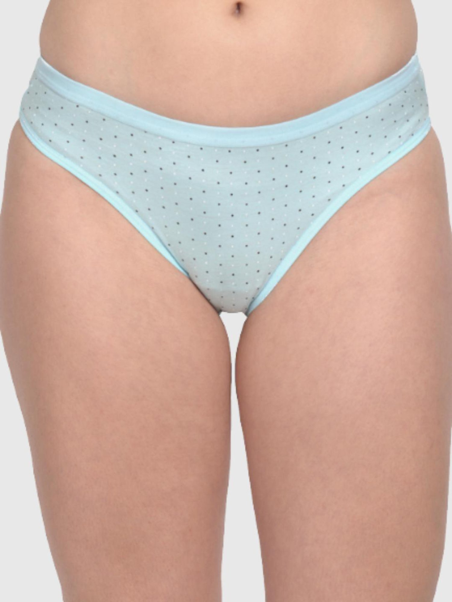 mod & shy Blue Printed Panties