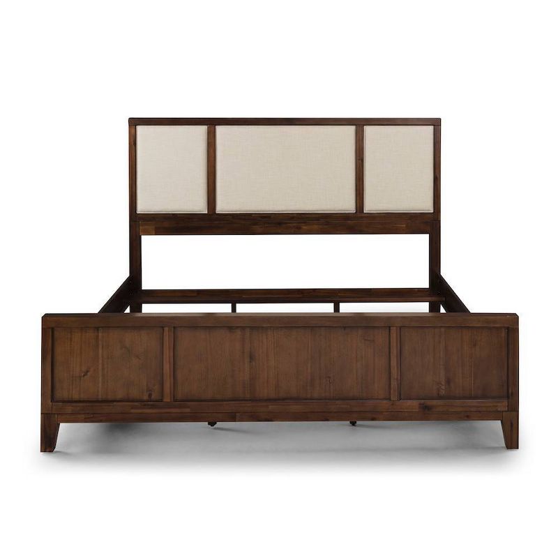 Queen Bungalow Bedroom Set Medium Brown - Home Styles