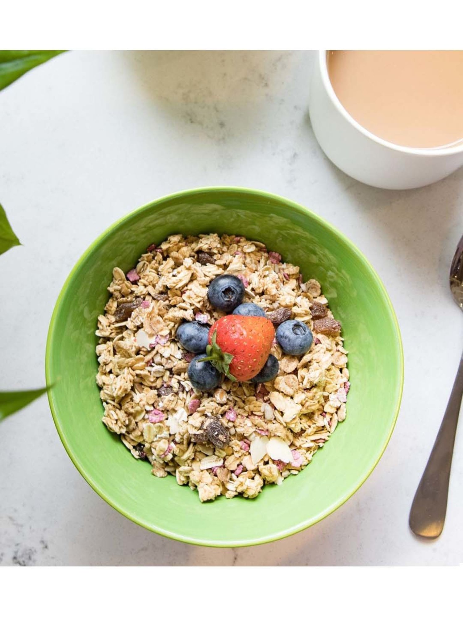 KitchenCraft Green Stoneware Lime Hues Bowl