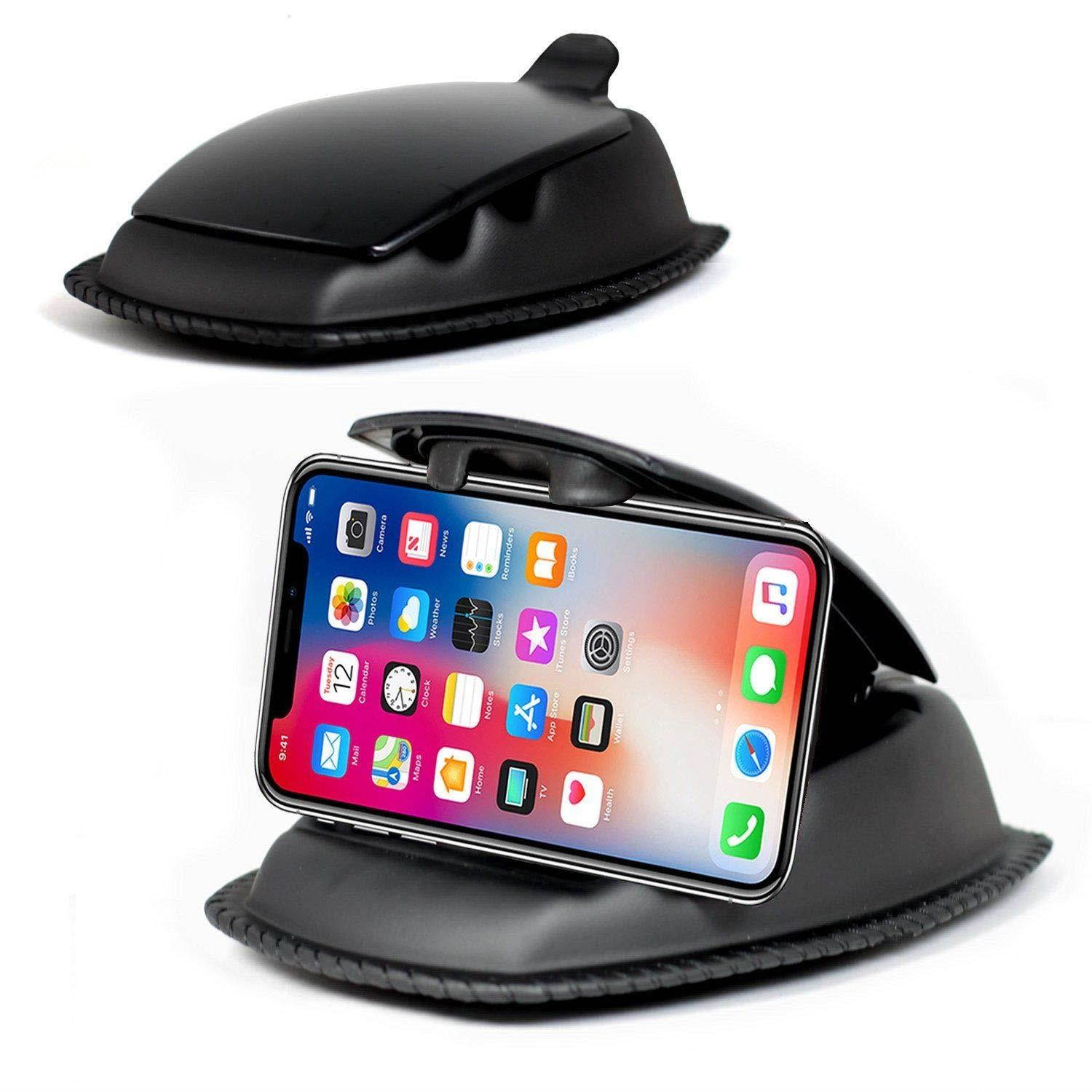 Navitech in Car Dashboard Friction Mount Compatible with The Huawei Mate X