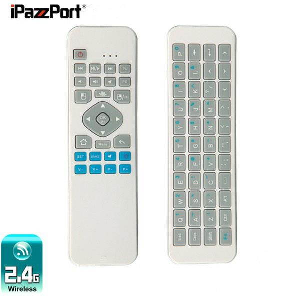 iPazzPort KP-810-30 6 Axial Gyro Sensor Wireless Keyboard with Air Mouse IR Romote