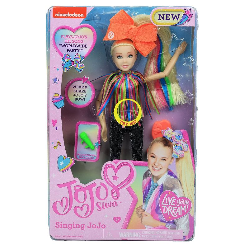 JoJo Siwa JoJo Singing Doll Worldwide Party 10" doll