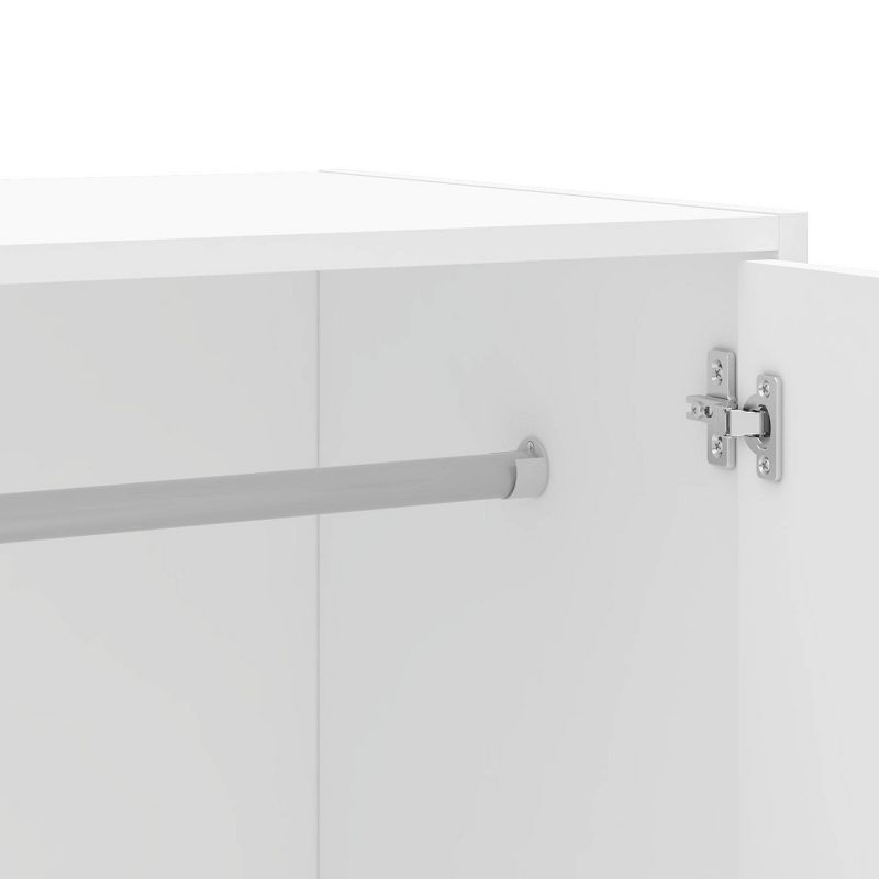 Mulberry 2.0 Sectional Wardrobe Closet Blue - Manhattan Comfort