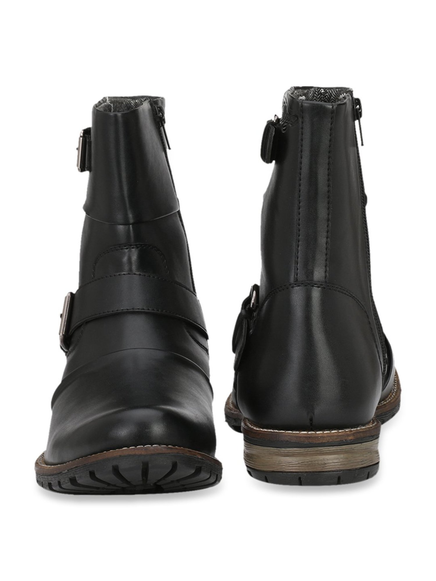 Delize Men's Black Casual Boots