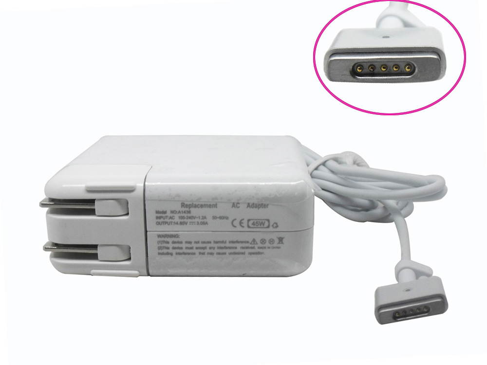 20 pack Macbook Air Charger, 45W 14.85V 3.05A Replacement Magsafe 2 for Apple Macbook Air After 2012 June New Model MD223 MD224 A1436 A1465 A1436 A1466 Power Adapter