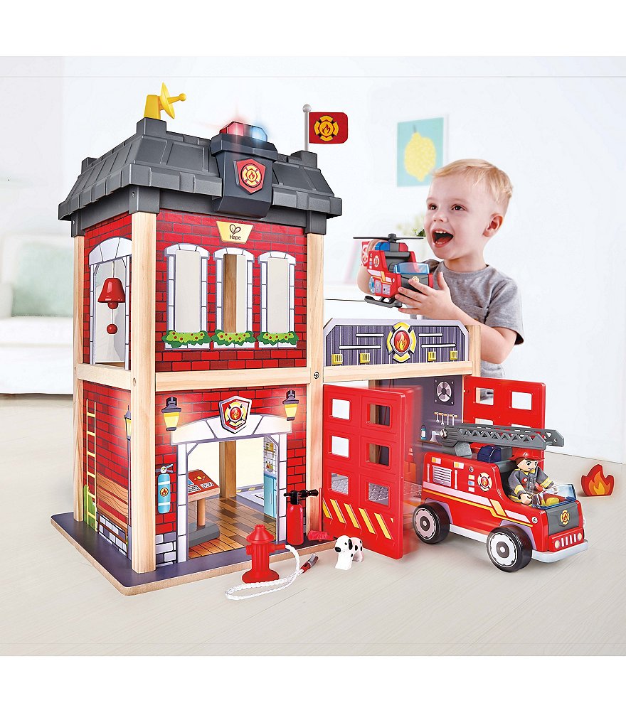Hape Toy Fire Station