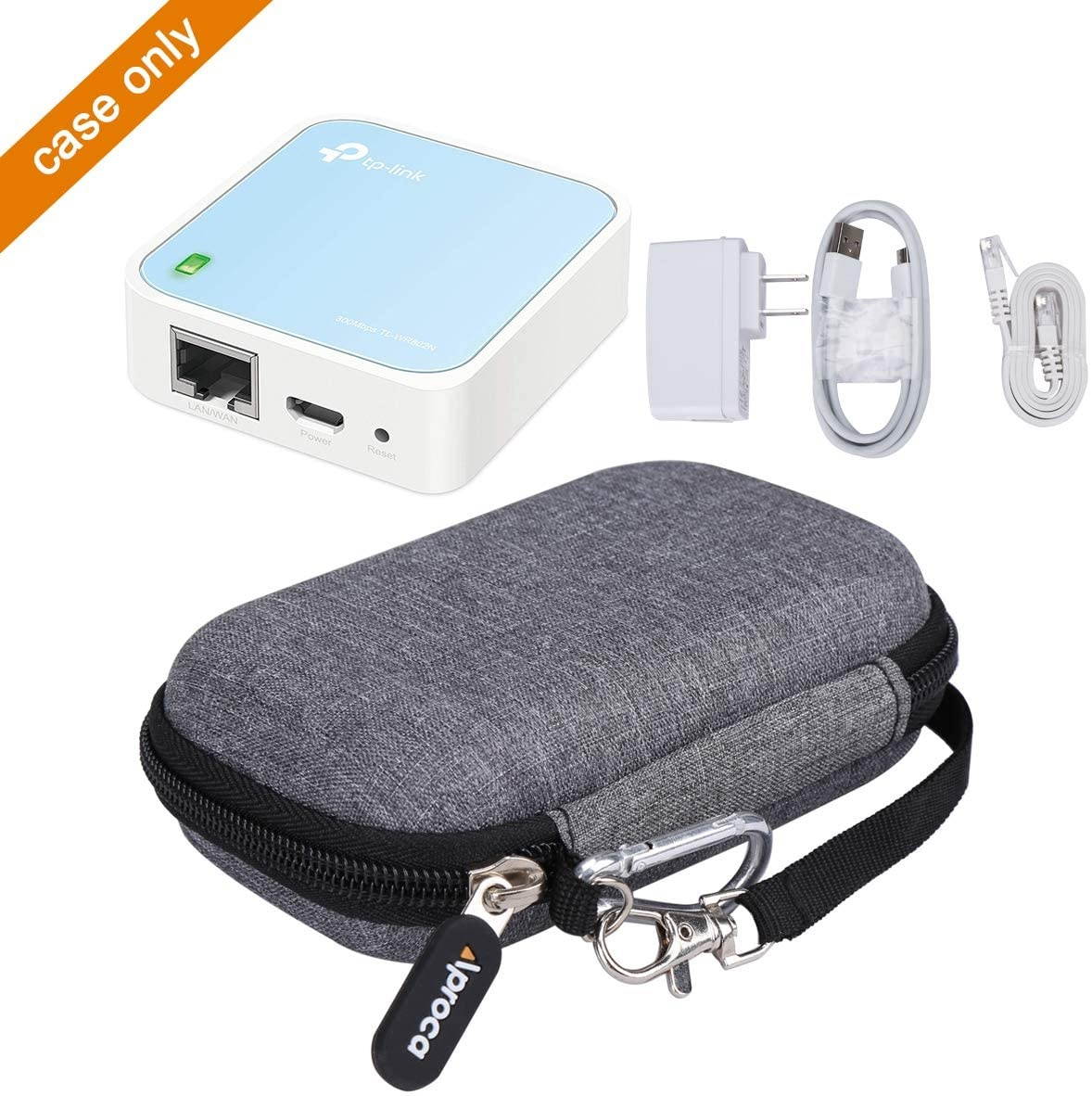 Aproca Hard Storage Travel Case for TP-Link N300 Wireless Portable Nano Travel Router TL-WR802N