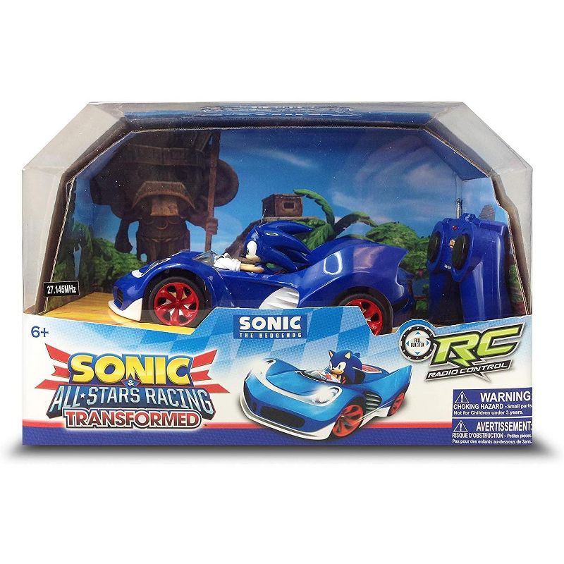 Nkok Sonic All-Stars Racing Transformed Full Function Remote Controlled Car w/ Lights