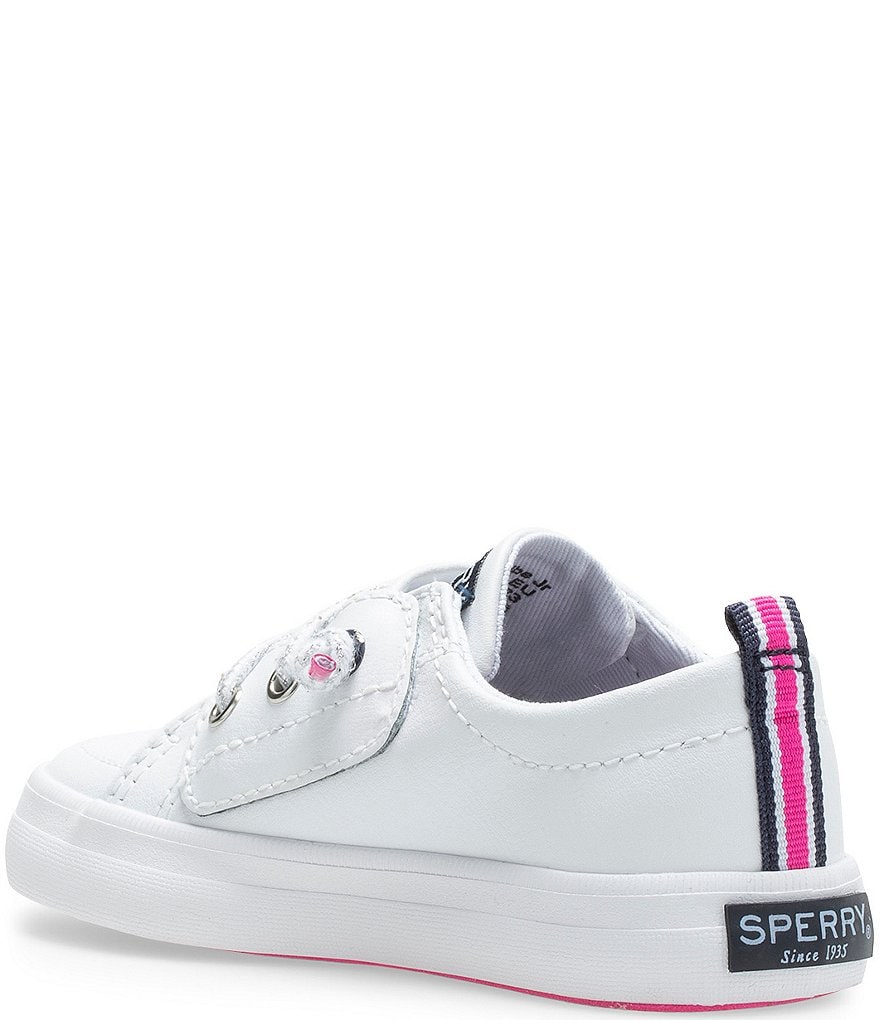 Sperry Girls' Crest Vibe Jr Leather Sneakers (Toddler)
