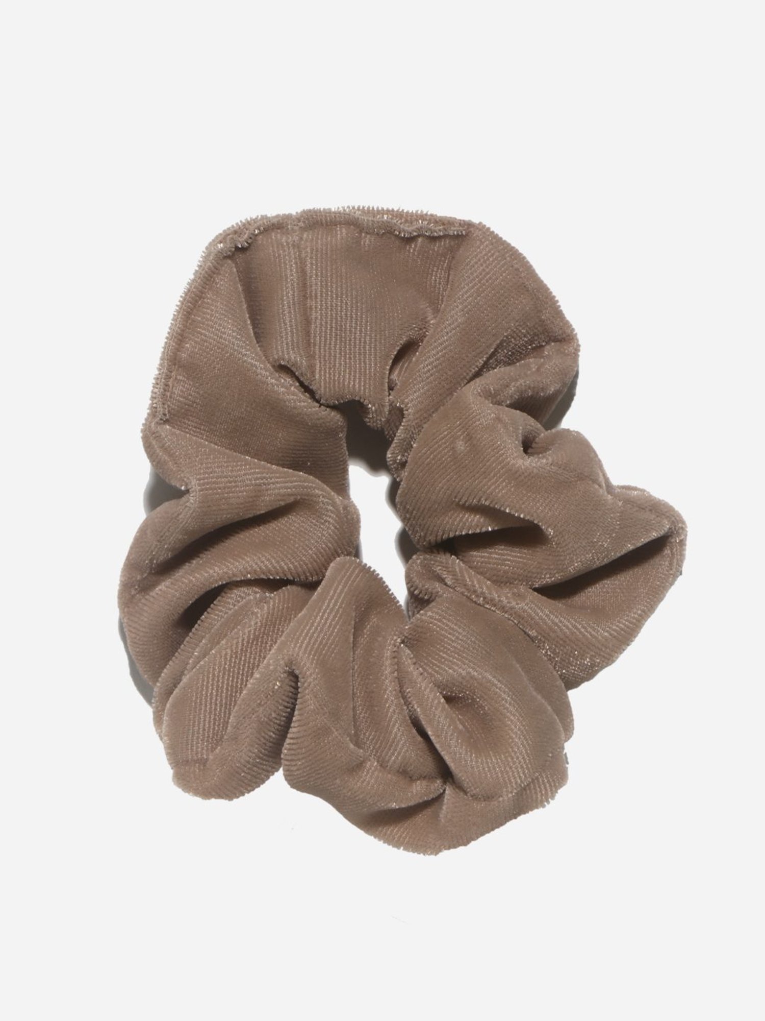 ToniQ White Printed Ponytail Holder Scrunchie