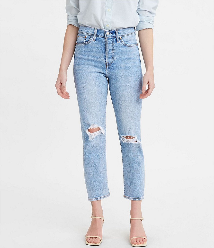 Silver Jeans Co. Highly Desirable Raw Edge Straight Jeans