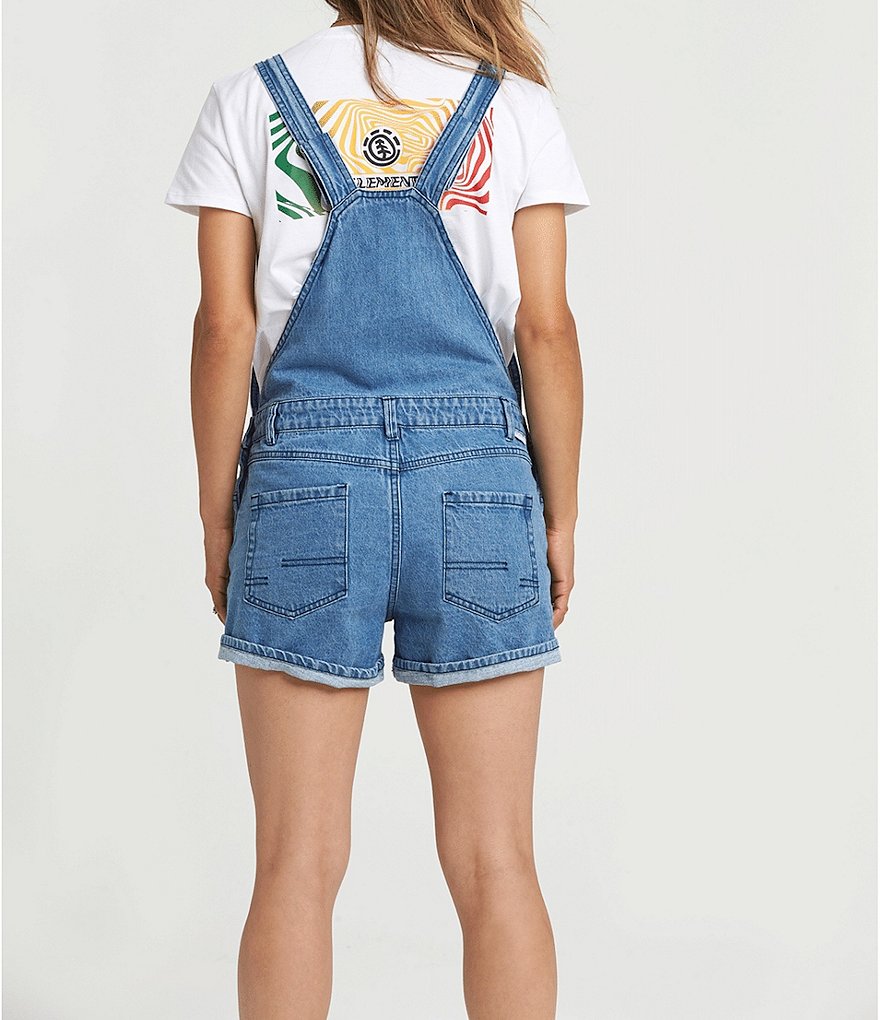 Element Leavin Tonite Denim Shortalls