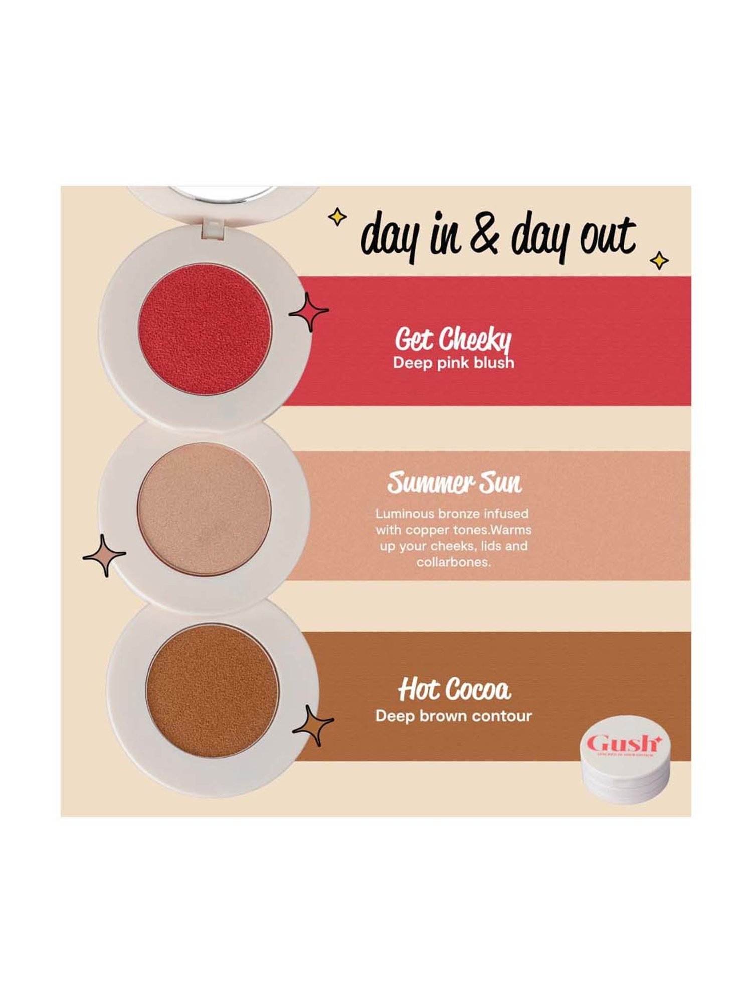 Gush Stacked In Your Favour Weekdays to Weekend - 6.9 gm