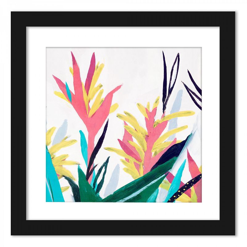 Americanflat Illustrated Birds Of Paradise - Set of 2 Framed Prints by PI Creative