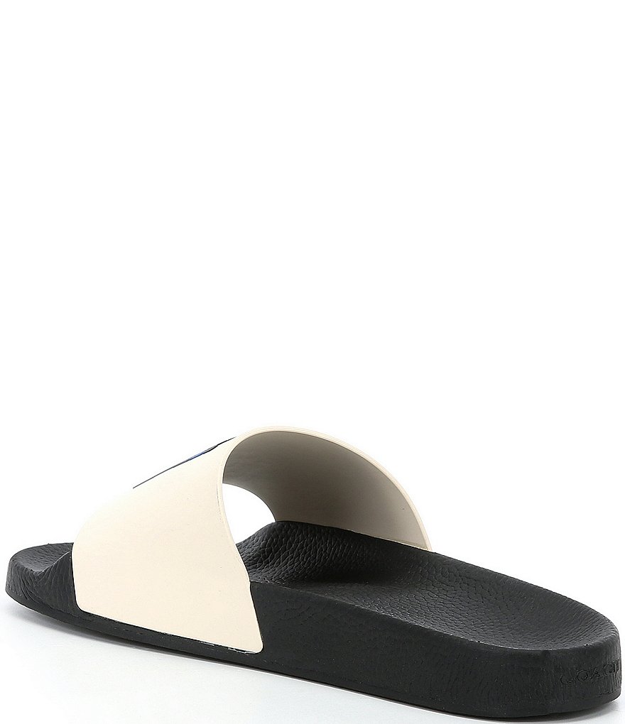 COACH Men's Coach Brand Pool Slides
