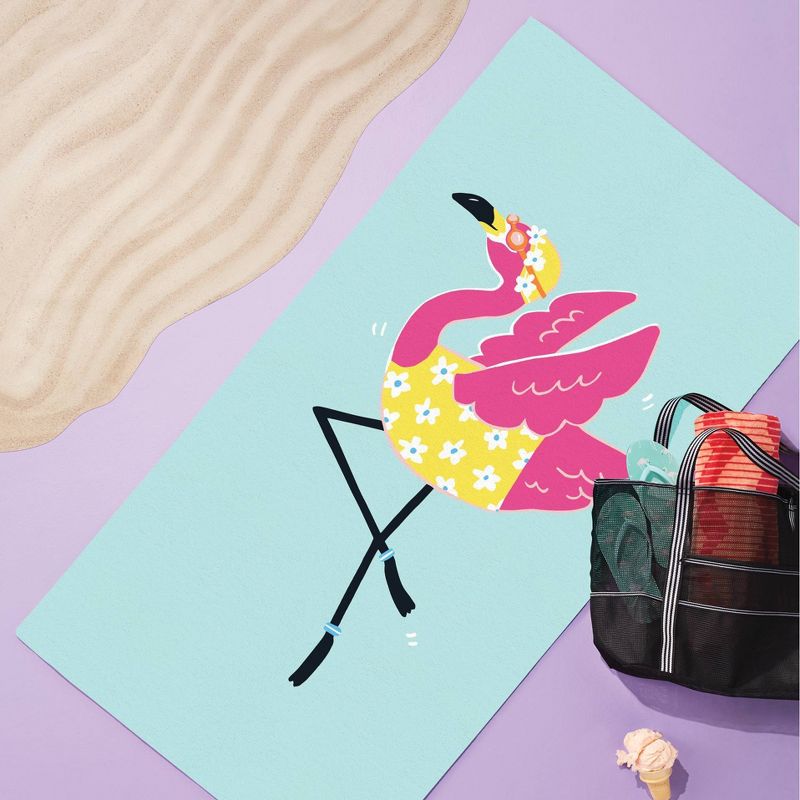 Iveta Abolina Peace Hands Tan Beach Towel - Deny Designs