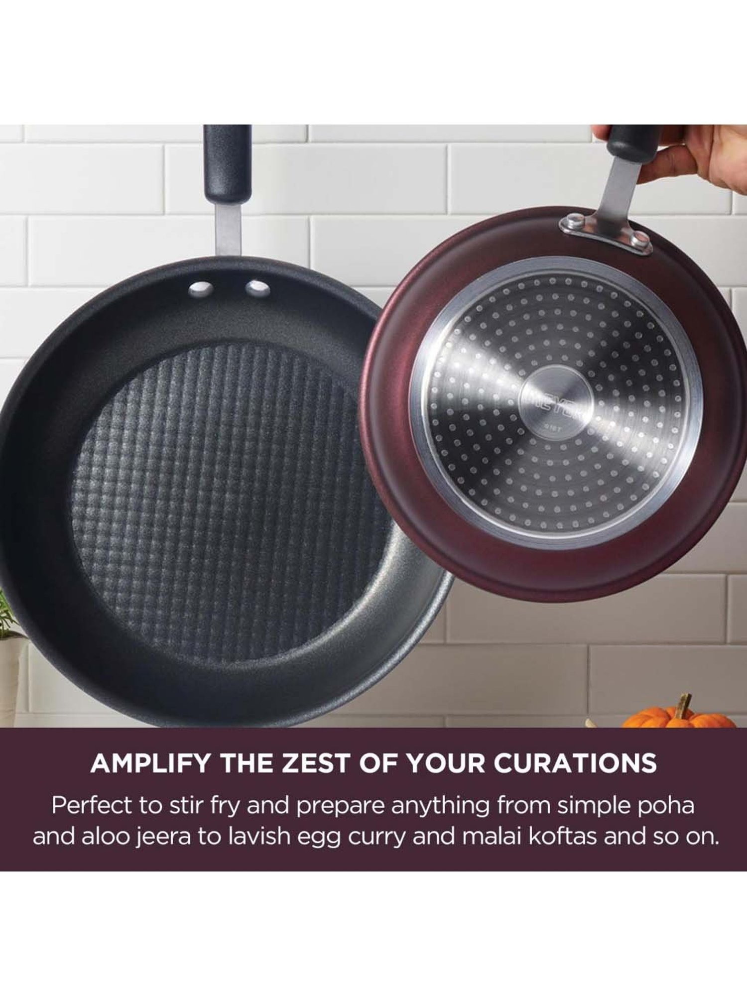 Meyer Merlot Non-Stick Open Frypan, 26cm