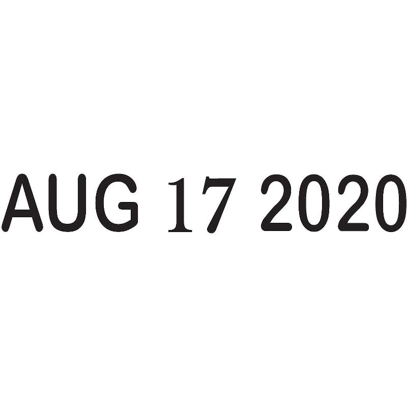 2000 Plus Economy Dater Self-Inking Black 010129