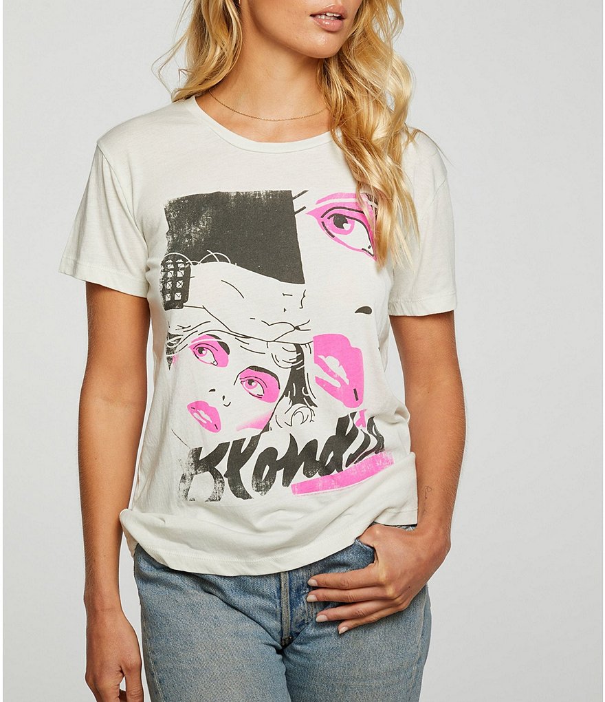 Chaser Blondie Short Sleeve Jewel Neck Graphic Tee