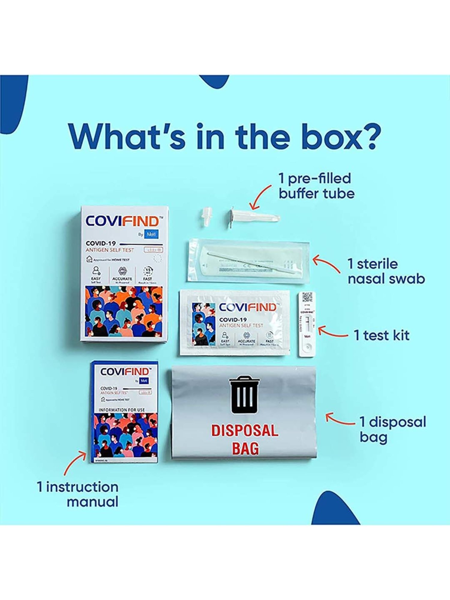 Magnum Flat Fold Duckbill NIOSH Certified N95 Mask (Pack of 20, White)