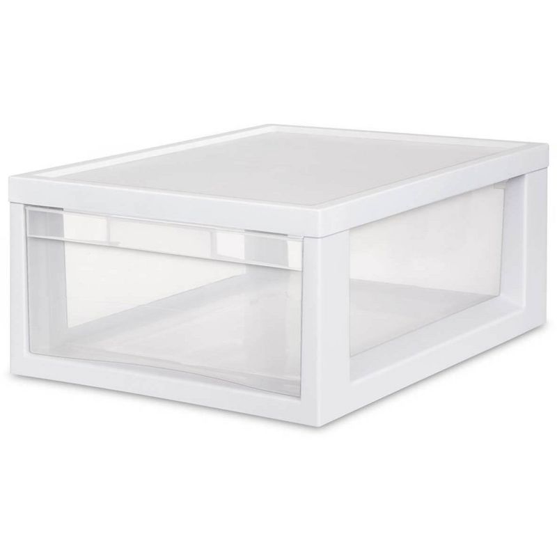 Resin Wicker Deck Box 73 Gallon - Brown - Suncast