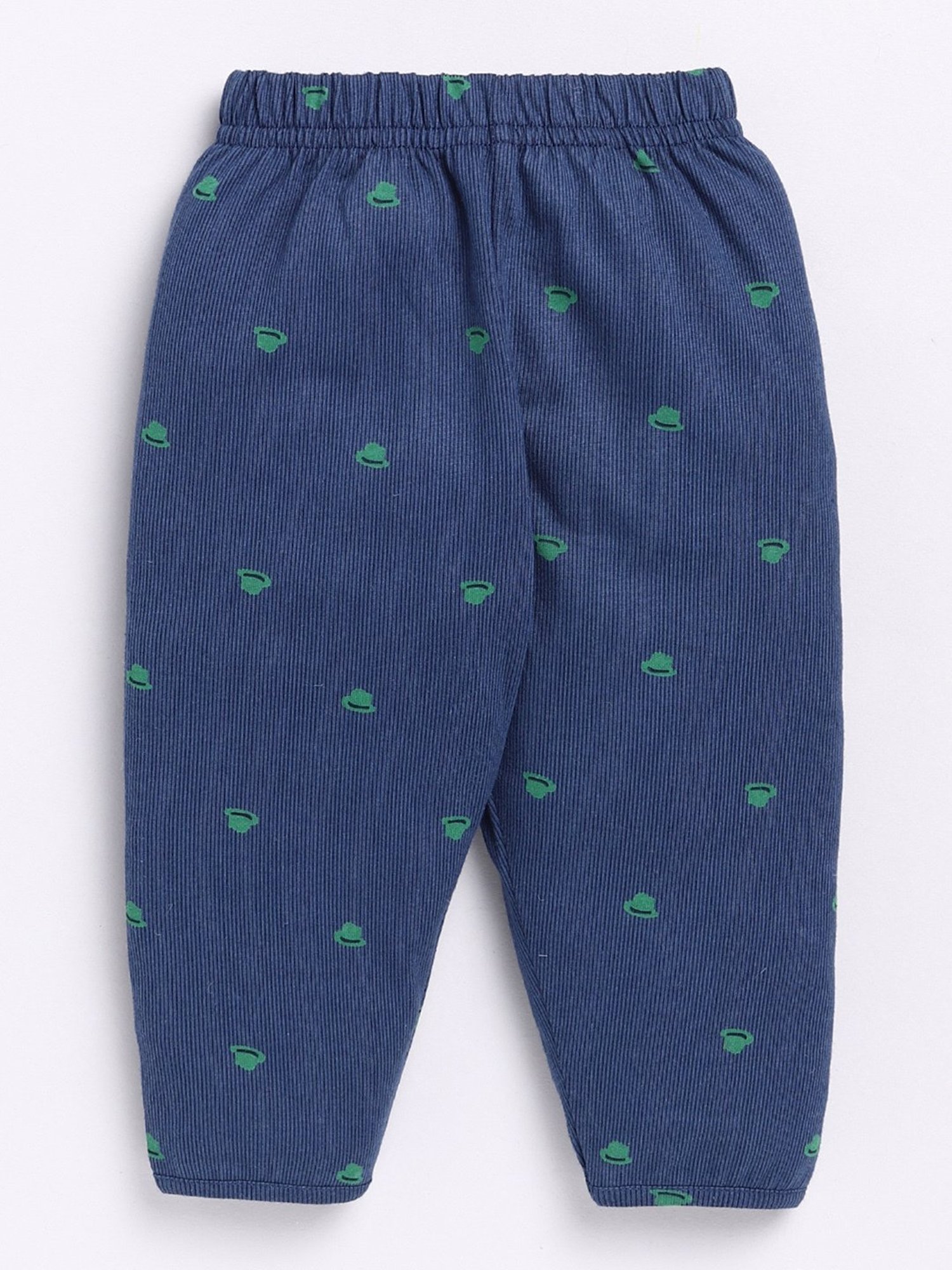 Clt.s Unisex Blue Graphic Print Full Sleeves Shirt With Pyjamas