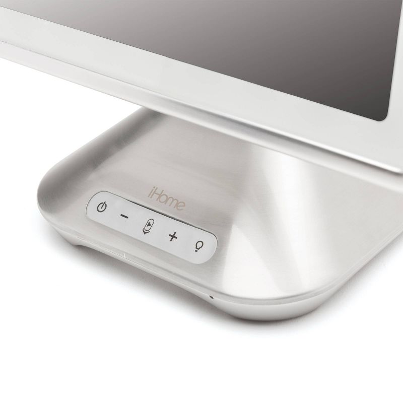 iHome 10" x 13"  Reflect PRO Portable Lighted LED Vanity Makeup Mirror with  Bluetooth Audio