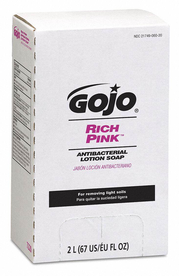 Gojo Industries, Inc Lotion Soap Antibacterial 2000mL Citrus Scent Pink 722004