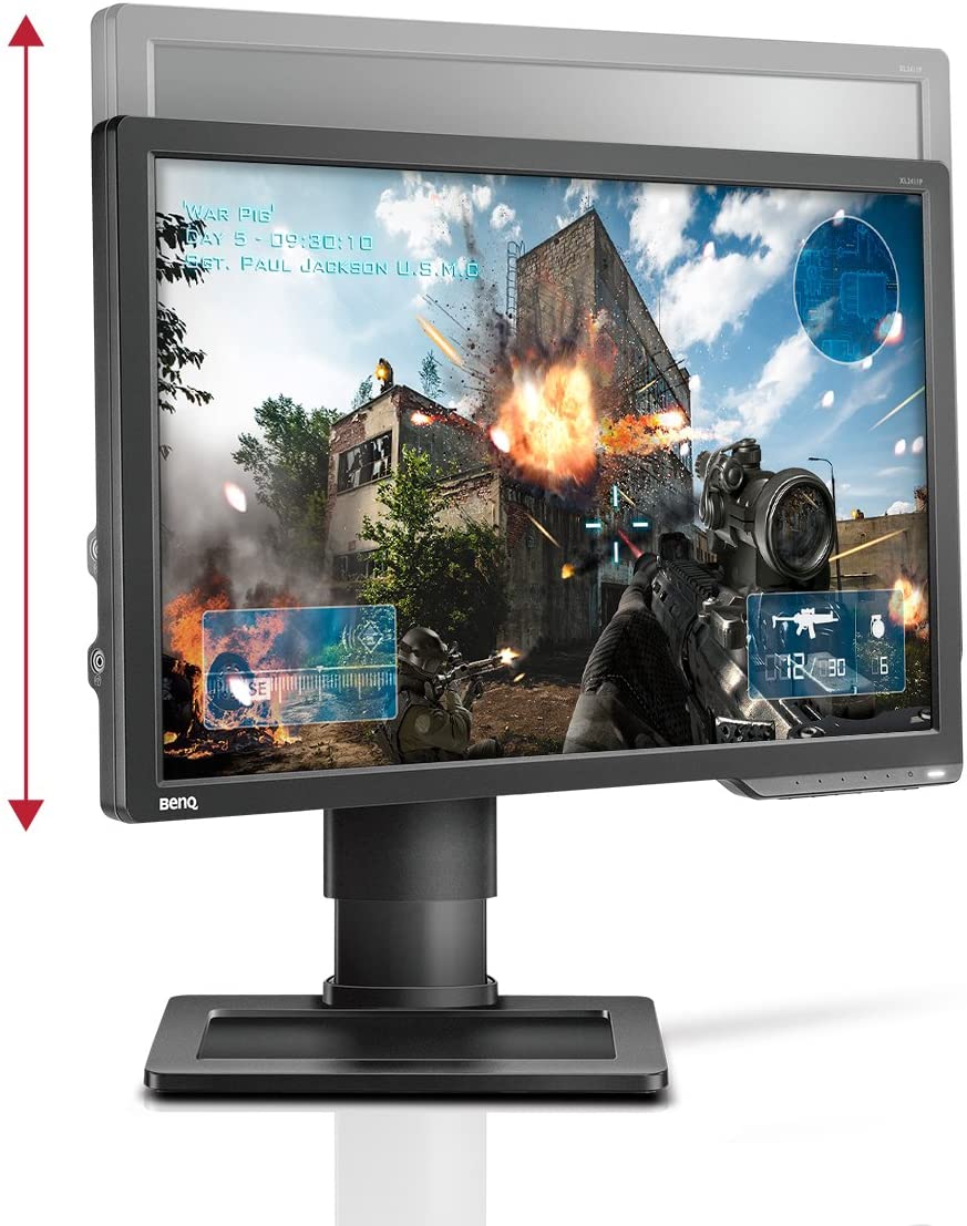 ZOWIE XL2411P 24 Inch 144Hz Gaming Monitor / 1080P 1ms / Black eQualizer and Color Vibrance for Competitive Edge / Does not Support 120Hz on console