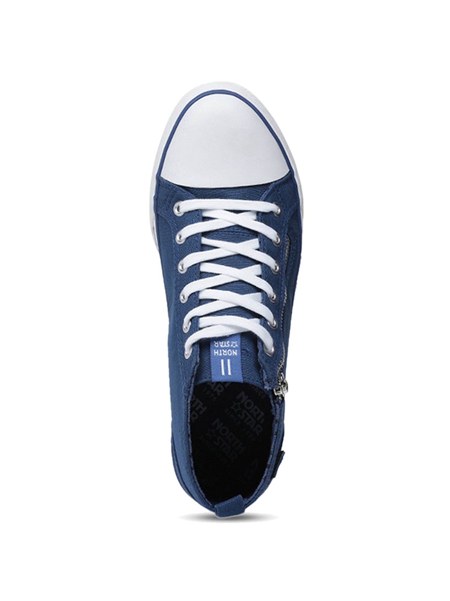 North Star by Bata Women's Blue Casual Sneakers