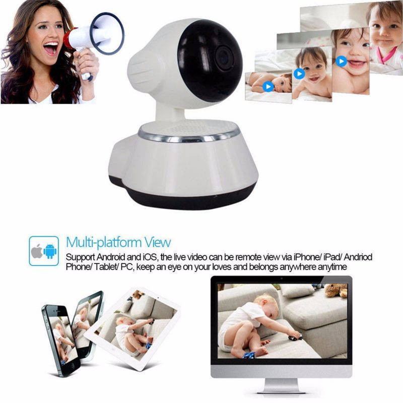Wireless Baby Monitor, M.Way Video Baby Wifi Monitor HD 720P Remote Home Security Network CCTV IP Camera Night Vision WIFI Webcam