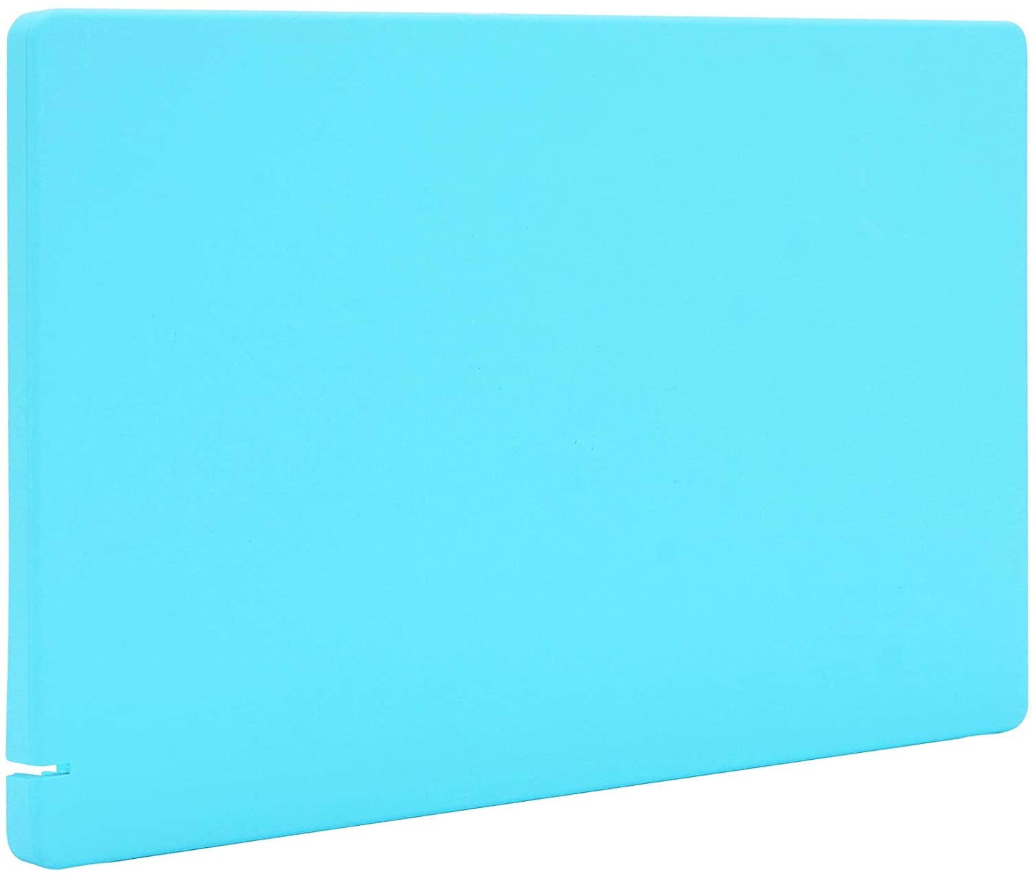 eXtremeRate Heaven Blue Custom Faceplate for Nintendo Switch Charging Dock, Soft Touch Grip DIY Replacement Housing Shell for Nintendo Switch Dock - Dock NOT Included