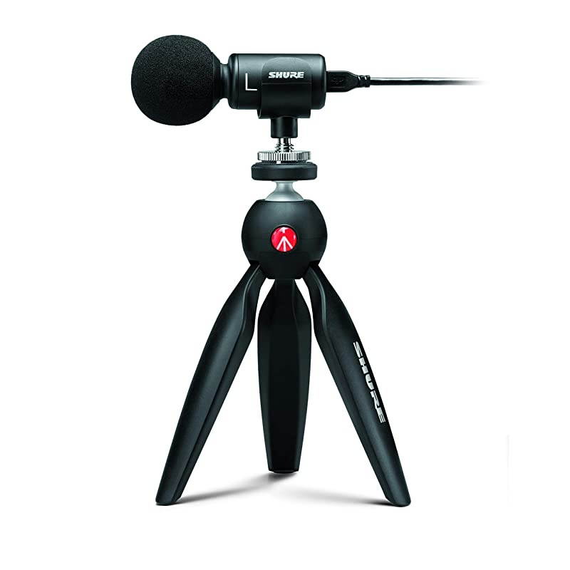 MV88+ Video Kit with Digital Stereo Condenser Microphone for Apple and Android