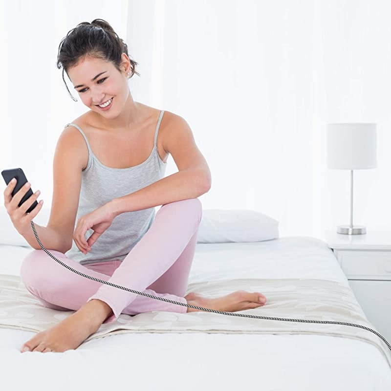 USB Type C Cable 10 Ft3 Pack Long Fast Charger USB C Cable for Samsung Galaxy S10 S9 S8 Plus Nylon Braided High Speed Cord Compatible for Note 10 9 8Google Pixel 3 3a 2XLMoto G6 G7LG V30