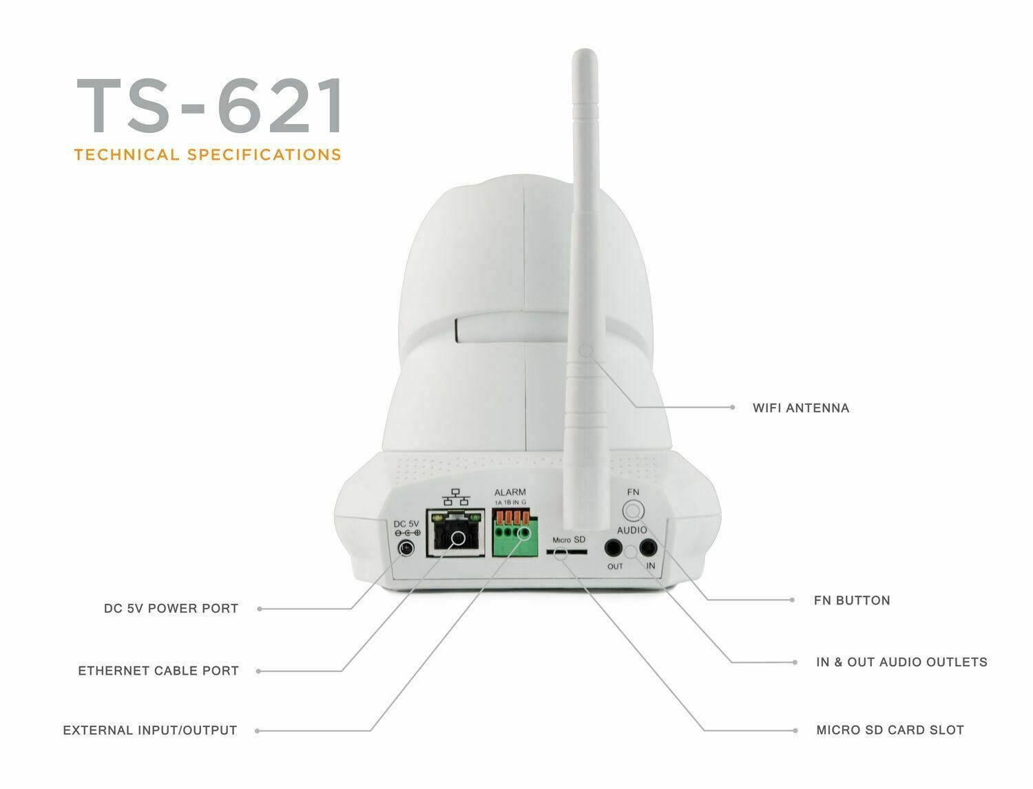 IP Security Camera with Two Way Audio Night Vision Mobile Applicon