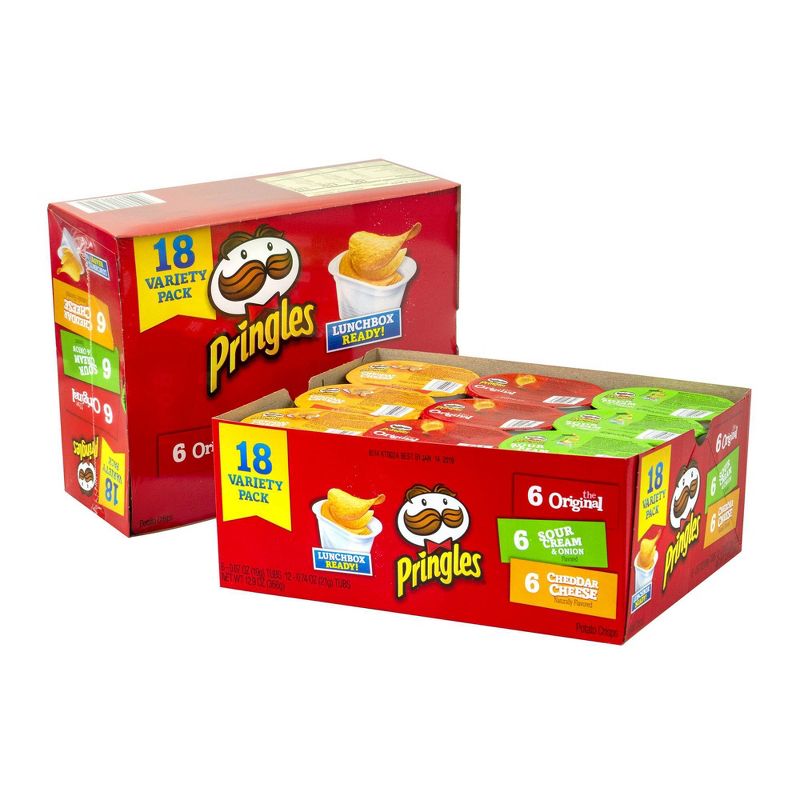 Pringles Chips Snack Size Variety Pack 36 ct