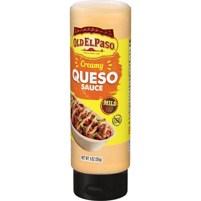Old El Paso Sauce Creamy Queso - 9oz