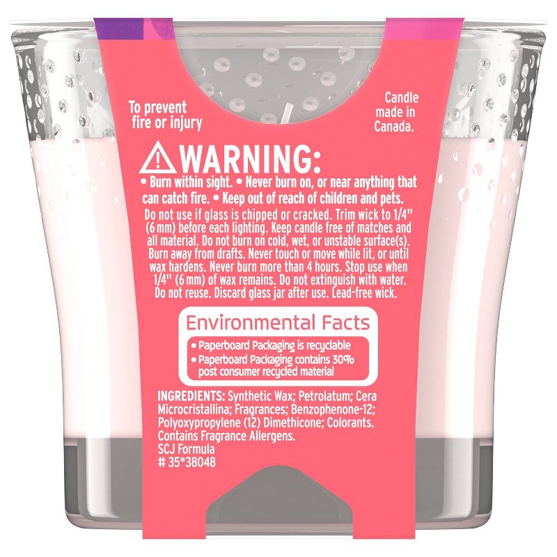 Glade Rose & Bloom Small Jar Candle - 3.4oz