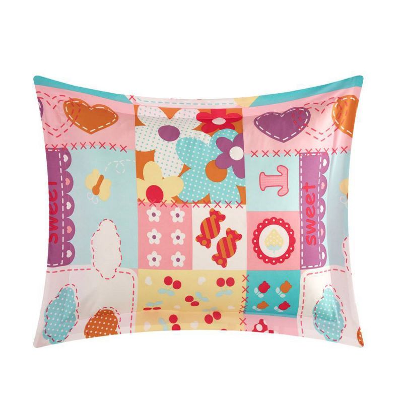 4pc Twin Henry Comforter Set Pink - Chic Home Design