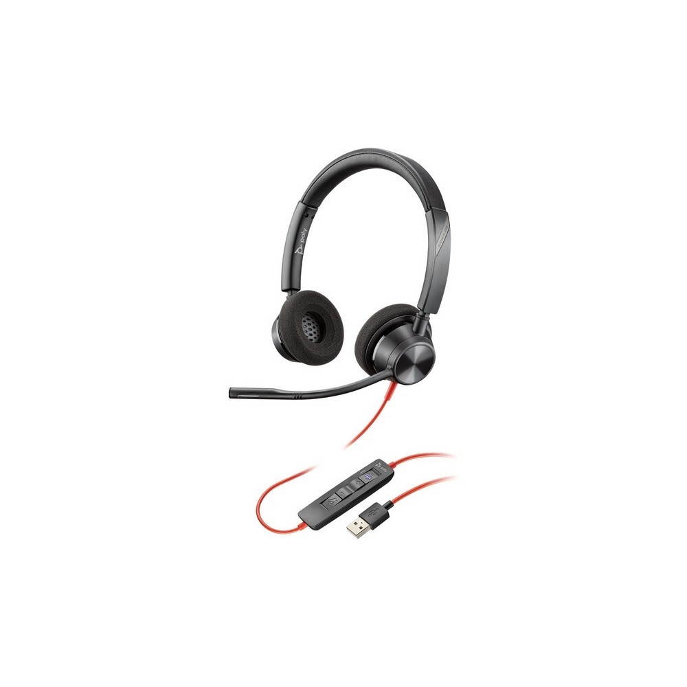 BLACKWIRE 3320 USB-A DUAL EAR