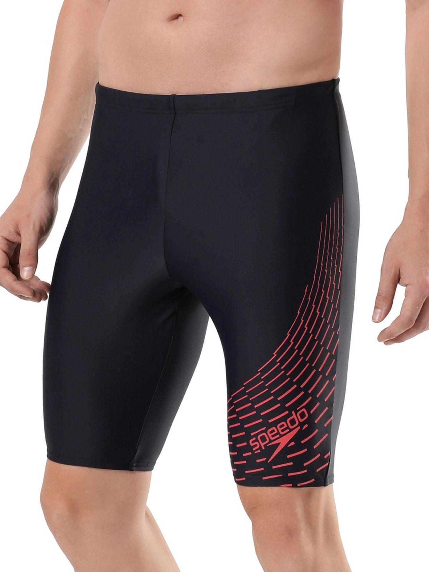 Speedo Dark Blue Regular Fit Printed Swim Shorts