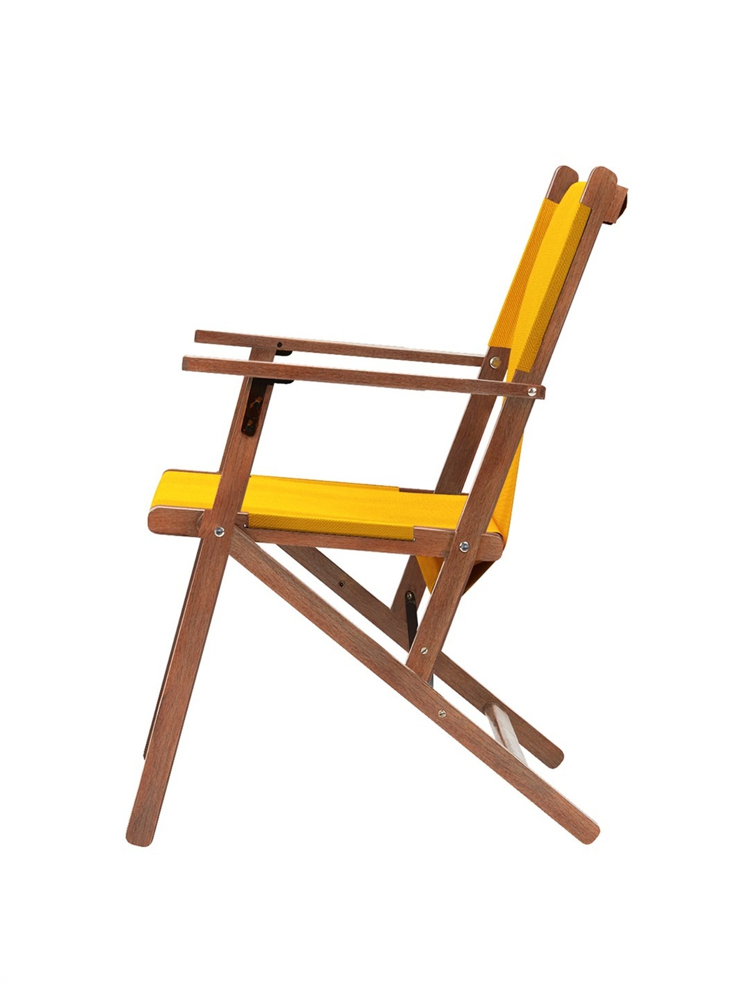 Chumbak Bistro Sahara Solid Teal Green Wood Folding Chair