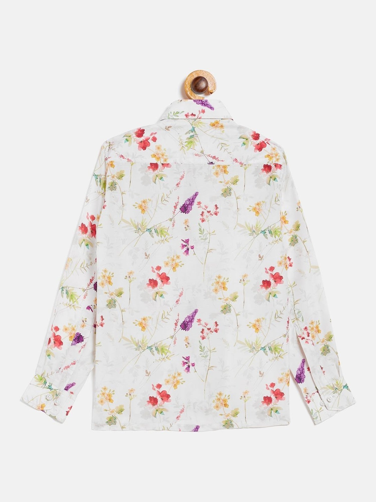 VASTRAMAY Kids Multicolor Cotton Printed Shirt