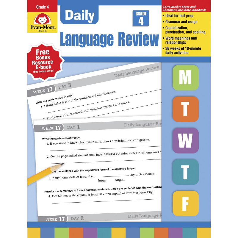 Evan Moor Daily Language Review, Grade 4